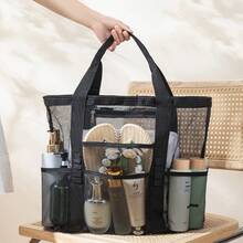 Mesh Swimming Bag, Fitness Bag, Fashionable Sports Ultralight Handbag, Beach Bag - Multicolor - View 9