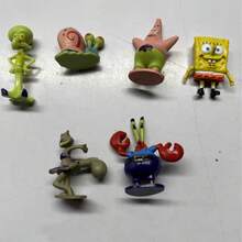 1pc SpongeBob Squarepants Cartoon Car Decor Ornament, Creative Cute Figurine For Car Dashboard And Interior Decoration - Multicolor - View 7