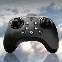 New Children's Remote-Controlled Airplane, Airplane And Jet Airplane With Altitude Maintenance Function, Drone Remote-Controlled Toy, Suitable For Beginners, Indoor And Outdoor Toy Gift, Easy To Fly, Durable Structure, Holiday Gift, Outdoor Flying Toy, Mini Airplane, With Remote-Controlled Aircraft Function, One Click Landing, Real-Time Image Transmission, Suitable For Night Flight. - Màu xanh lam - Xem 10