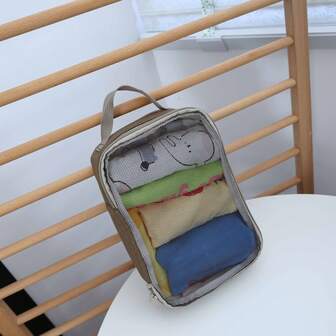 婴儿衣物收纳袋、婴儿脏衣服收纳袋、孕妇旅行整理袋、妈妈尿布包、杂物及奶瓶收纳袋、婴儿衣物网状收纳袋