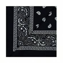 1pc Unisex Sunscreen Face Mask, 55*55cm Fashionable & Multifunctional Colorful Paisley Pattern Scarf, Suitable For Outdoor Activities, Cycling, Camping, Fitness, Women Accessories (Color Sent Randomly) - Multicolor - View 10