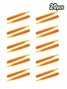 20pcs Soft Bait Biomimetic Soft Bait 8cm/3.1in Lure Fish Bait Easy To Stretch, Soft Bait With Upturned Mouth Sea Bass - Multicolor - View 12