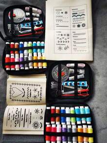 全新实用DIY刺绣针法指南，刺绣针法技巧手册，缝纫入门书籍，提升您的手工技能，适合初学者和刺绣爱好者，情人节、生日、感恩节、母亲节送给女性的绝佳礼物