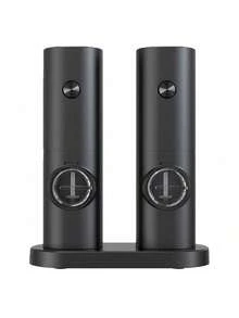 Electric Salt And Pepper Grinder Set, Battery Operated, Adjustable Coarseness, Easy To Refill, Upgraded Large Capacity With LED Light, Kitchen Seasoning Mill - 1PC - View 10