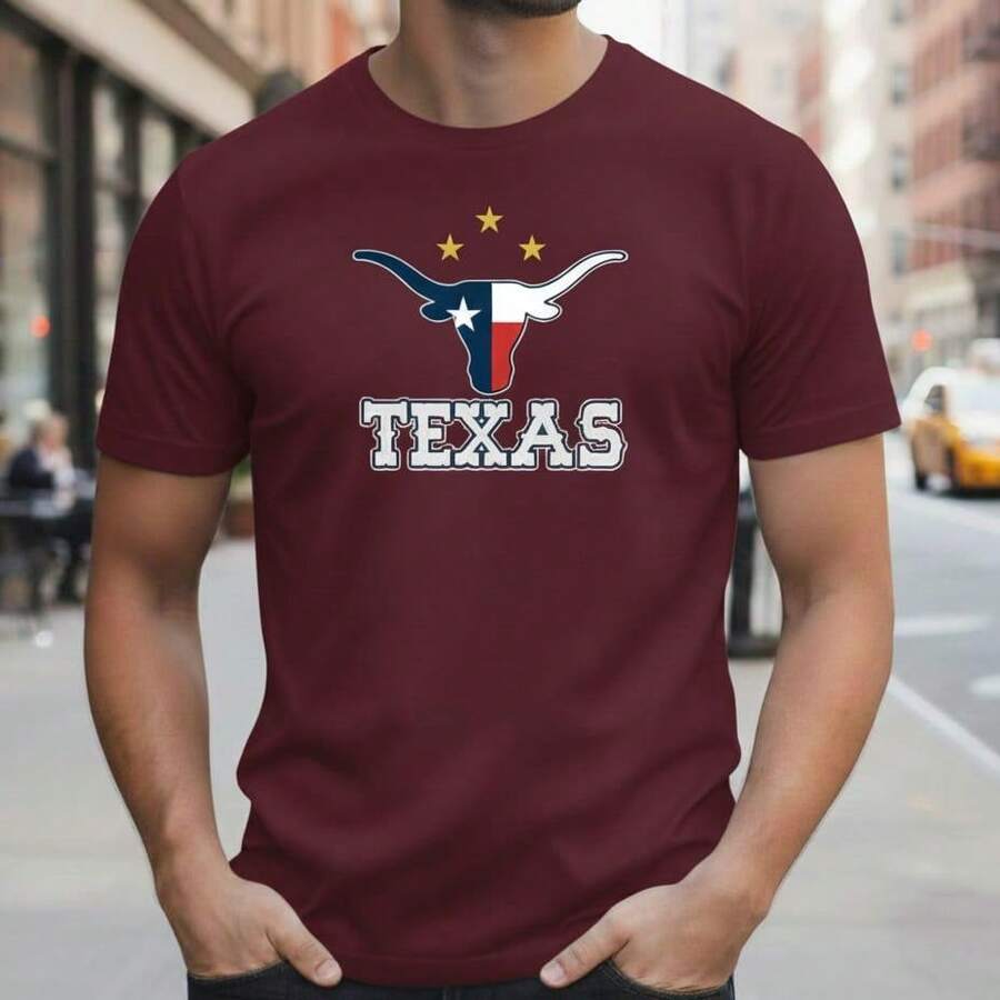 Camiseta Texas Masculina Básica