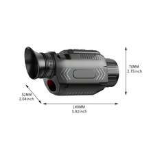 Night Vision Goggles, 4K Night Vision Goggles, Monoculars, Infrared Night Photography, Wi-Fi Connectivity, Rechargeable, 28x Digital Illumination, 4K Photography, 68MP Images, Night Vision. - 黑色 - 查看 4