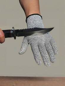 Guantes de cocina resistentes a cortes de 5 niveles - Lavables, ajuste cómodo, sin plomo, guantes resistentes a cortes para la cocina, jardinería - Multicolor - View 4