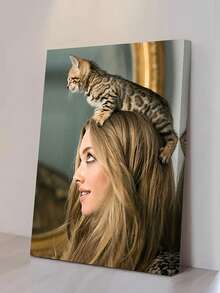 Custom Photo Canvas Print - Ized Picture On Canvas With Your Own Photo & Text - Large Wall Art For Decor, Family Portraits, Pets, Events - Upload Your Image Online