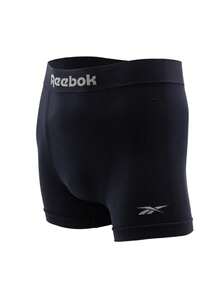 Set Of 6 Reebok Original Men's Boxer Briefs, Premium Polyamide, Comfortable, Adult - 黑色 - 查看 4