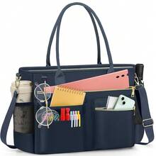 NEWHEY Laptop Bag 15.6-Inch Work Teacher Handbag Nurse Bag Professional Laptop Tote Computer Messenger Shoulder Bag Large Handbag Business Office Briefcase - Multicolor - View 18