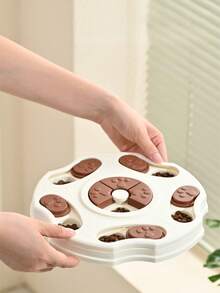 1个宠物益智喂食碗，滑动顺畅，底部防滑垫确保碗身稳定，多种游戏模式可训练宠物智力，适合日常使用。 - 1公升 - 查看 7