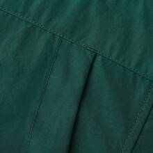 Contrast Color Criss-Cross Back Cooking Apron, Unisex, With Pockets, Wide Straps, Side Slits For Flexible Movement, Suitable For Baking, Painting, Bubble Tea, Hot Pot, Catering (Dark Green + Light Green) - Mint Green - View 7