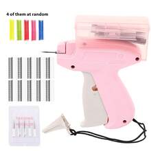 1pc Precision Sewing Gun Kit, Jam-Free Mini Clothing Tag Gun For Garment Micro-Marking, Quick Clothing Repair Sewing Tool Set Includes 6 Needles, 1000 Black And 1000 White 5mm Mini Nails, C200 Label Gun - Multicolor - View 24