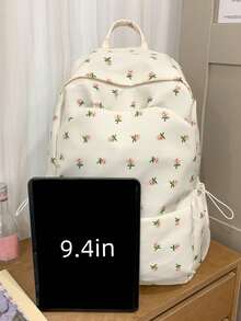 School Bag Lightweight Casual Daypack College Laptop Backpack For Men Women Water Resistant Travel Rucksack For High School Middle Bookbag For Girls Nylon Backpack Large Capacity Laptop Bag With Adjustable Strap For Work Travel