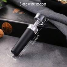 亚克力真空葡萄酒瓶塞，适用于香槟和葡萄酒瓶，密封性好，通用型葡萄酒瓶塞 - 彩色 - 查看 4