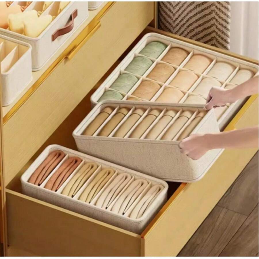 Organizador Colmeia Gaveta Calcinha Cueca Meia Roupa Kit 3