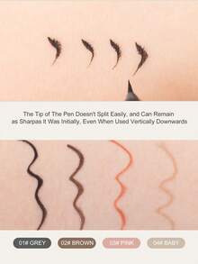 FLORTTE Extremely Fine Liquid Eyeliner Pen - 04# the Effortless One - View 6