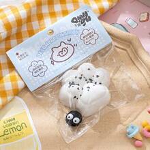 创意猫爪捏捏音乐可爱毛绒减压玩具新奇快速回弹减压玩具办公桌面感官玩具，趣味派对礼物，捏捏音乐生日礼物，小礼品袋填充物，缓解焦虑神器 - 彩色 - 查看 7