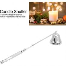 GLOGLOW Apagador de Velas, Tapón de Vela de Acero Inoxidable con Largo para Vela de Cera, Herramienta Elegante y Segura para Decoración de Hogar, Oficina, Eventos y – Acceso - PAGO - Ver 12