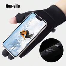 Outdoor Warm Gloves, Touchscreen Compatible, Anti-Slip Waterproof Windproof Gloves, Suitable For Cycling, Skiing, Hiking, Sports, Outdoor Activities, Christmas Gift For Men/Women