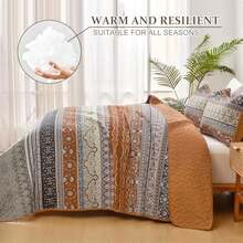 Quilt Sets - Brown Grey - View 4
