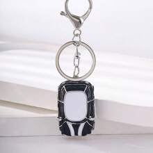 1pc Cartoon Mini Car Keychain, Versatile Bag Charm - Multicolor - View 8