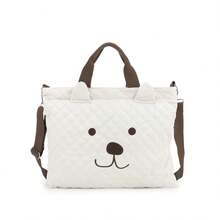 1个妈妈包，孕妇尿布包，单肩手提包，大容量收纳包 - 彩色 - 查看 7