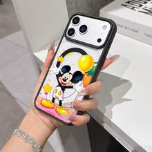 Disney What Mickey Mouse Patterned Phone Case Designed With Cheerful Balloons And Stars. Compatible With IPhone 17, 16, 15, 14, 13, 12, And 11 Pro Models. Made From TPU, Featuring Shockproof Protection. A Perfect Gift For Family, Friends, Birthdays, Spring Festivals, Holidays, And Valentine's Day. - Màu xanh lam - Xem 5