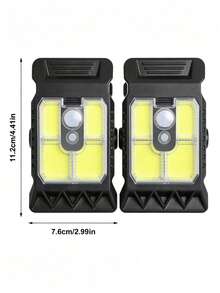 Solar Lights - Solar Motion Sensor Lights, Outdoor Waterproof | Wireless Mini LED Security Lighting | Auto On/Off, Easy Installation, Suitable For Garden, Fence, Patio, Umbrella, Pathway, Camping Decor - Multicolor - View 13