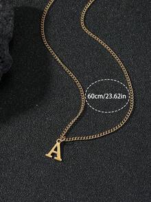 Kalung Liontin Pria - Yellow Gold - View 2
