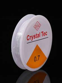 0.7mm Transparent Crystal Elastic Cord - DIY Jewelry Making String, Suitable For Bracelets And Necklaces - 0.7mm Elastic Thread - View 8