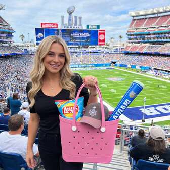 SANRUIHE 1 Pc Vibrant New Beach Bag Rubber Tote Bag, Waterproof Extra Large Capacity EVA Tote Bag, New Design - With Pocket, Stain Resistant, Open Top, Perfect For Beach, Pool And Sports, Toiletry Bag | Casual Tote Bag | Vacation Bag - 15 Vibrant Colors