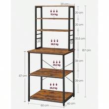 Scaffali da forno - Marrone retrò - Visualizzare 5