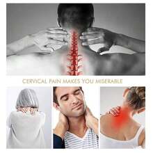 1pc 3-Level Adjustable Black Neck Corrector Brace, Breathable Foam Neck Support For Home Use, Prevents Slouching, Protects Spine, Sports Neck Brace - Black - View 10