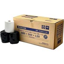 Visicom純正三菱紙 ST585012-20K サーマルレジスターロール紙、幅2.3インチ（58mm）×外径2.0インチ（50mm）×内径0.5インチ（12mm）、コア付き - ホワイト - チェックする 5