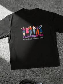 International Women's Day 2026 Accelerate Action F - 黑色1 - 查看 1
