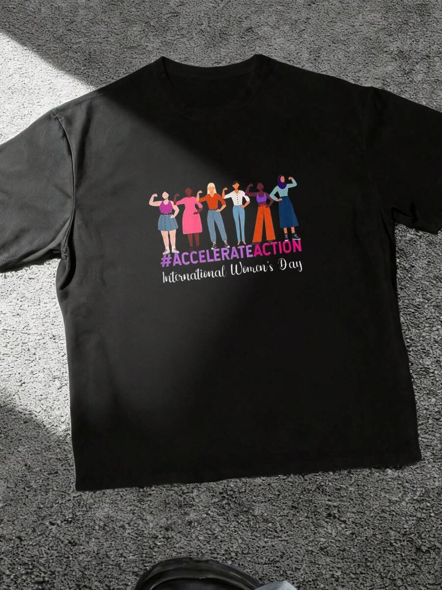 International Women's Day 2026 Accelerate Action F - 黑色1 - 查看 1