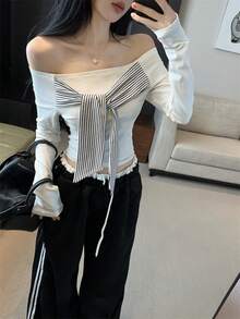 Women Tops - White - View 2