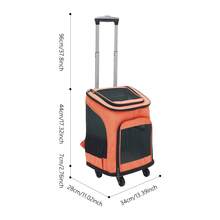 YUNRUX Portable Shopping Carts - 橘色 - 查看 2