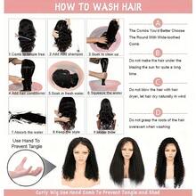 Bob Wig Human Hair 13x4 Loose Body Wave Lace Front Wigs Human Hair 180% Density Lace Front Wigs Human Hair Pre Plucked Human Hair Wigs For Women Wigs Human Hair With Baby Hair