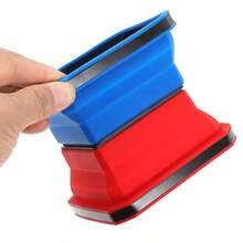 4Pack COLLAPSIBLE MAGNETIC METAL PARTS TRAYS STORAGE GARAGE DISH SCREWS BOLTS - Multicolor - View 4