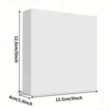 Thiskitchendancingwoodenboxsignboarddecoration,Arusticwoodenblockboxsignboarddecoration,Issuitableforhomes,Cafes,Offices,Bookshelves,Anddesktopdecorations.(11) - White - View 6