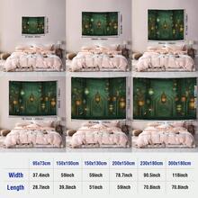 1pc Of Oversized Ramadan Eid Al-Fitr Patterned Printed Tapestry, Large-Sized Decorative Hanging Cloth, Home Decoration, Holiday Gift Party Decoration, Installation Bag - Multicolor - View 4