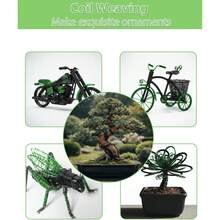 Fili per modellare e formare le piante bonsai, accessori per bonsai per il controllo dei rami e la modellatura delle piante - Multicolore - Visualizzare 7