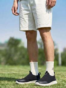 CAMEL CROWN Men's Casual Sports Shoes, Breathable Mesh, Comfortable, Odor-Resistant, Soft, Lightweight, Shock-Absorbing Walking Shoes, Autumn - Black - View 6