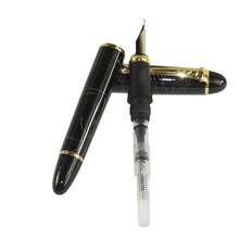 Gullor Jinhao 450 Normal Nib Fountain Pen White Line With 5 Color Ink Cartridges - Normalnib-whiteline - View 5