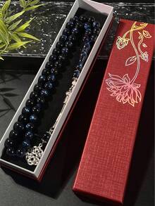 1pc Muslim Multi-Color Glitter Single Tasbih, Combining Vintage Aesthetics And Religious Culture, Providing A Distinctive Wearing Experience For Those Pursuing Individuality And Connotation - Multicolor - View 28