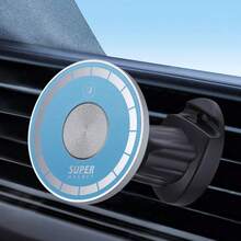 15W Magnetic Wireless Car Charger, Fast Charging Compatible With Apple & Android Smartphones, Phone Holder - Magnetic Wireless Charging - View 3