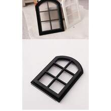 1:12比例微缩模型玩具窗户，娃娃屋家具，DIY 1:12比例OB11娃娃屋改造场景配件，娃娃屋装饰配件，娃娃屋装饰品，娃娃屋窗户装饰，迷你窗户 - 彩色 - 查看 7