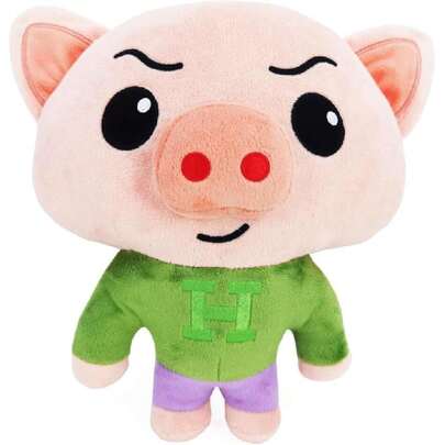 BANDAI Plim Plim – Peluche Musical Hoggie – Juguete Interactivo Que Canta y motiva el Juego – Peluche Suave de 30 cm,39228203